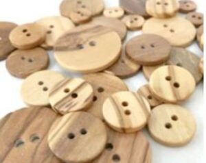 Olive Wood Buttons