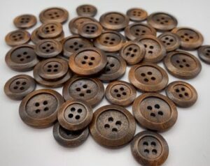 Walnut Olive Wood Buttons