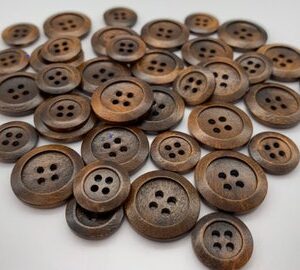 Walnut Olive Wood Buttons